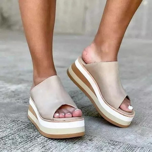 Women's Wedge Sandals Plus Size Casual