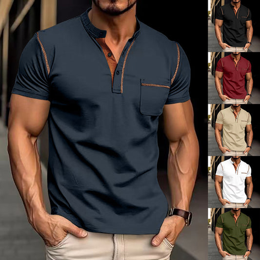 Men's Short-sleeved Quick-dry Casual Polo Shirt