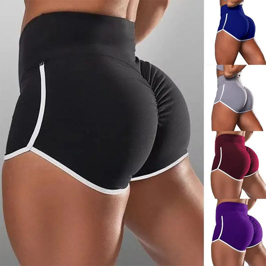 Butt Lifting Shorts for Women Booty Short Scrunch Butt Shorts High Waist Yoga Shorts for Gym Workout